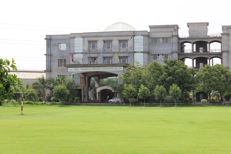 RIMT Maharaja Aggrasen Engineering College campus