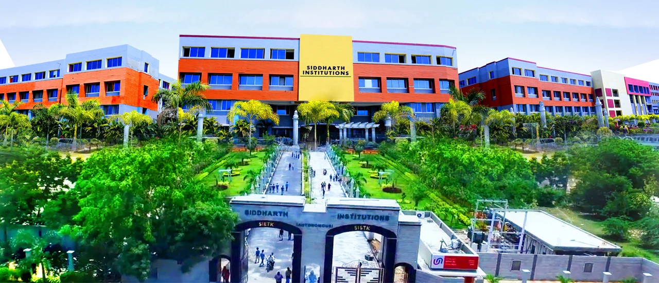 Siddhartha Institute of Science & Technology (SISTK) campus