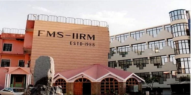 Institute of Rural Management (FMS-IRM) campus