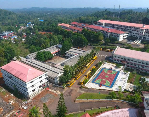Viswajyothi College of Engineering and Technology (VJCET) campus