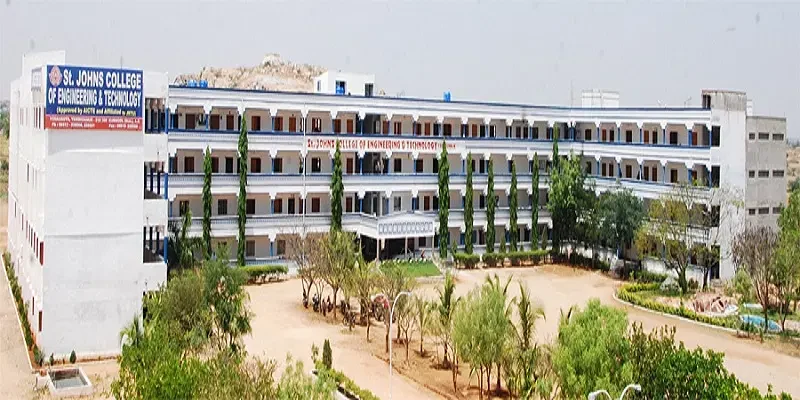 St. Johns College of Engineering and Technology Yemmiganur - (SJCET ) campus