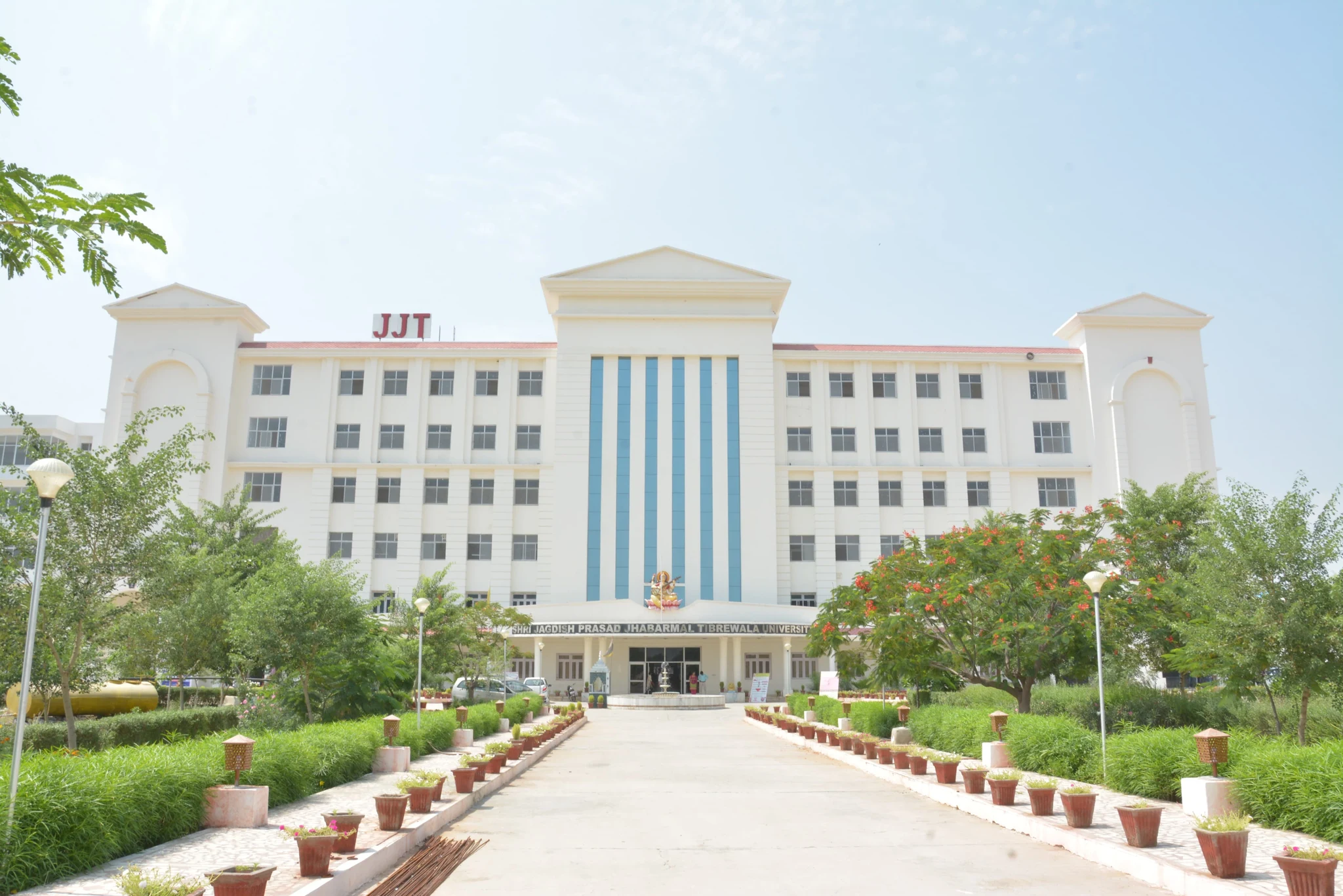 Jagdishprasad Jhabarmal Tibrewala University (JJTU) campus