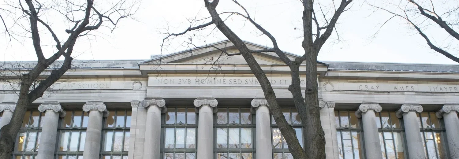 Harvard Law School cover