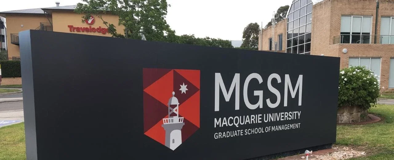 Macquarie Graduate School of Management cover