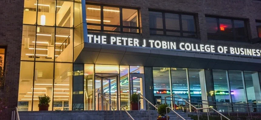 Tobin College of Business cover