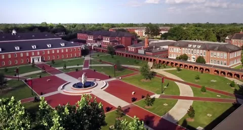 University of Louisiana campus