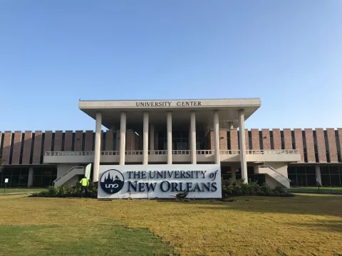 University of New Orleans campus