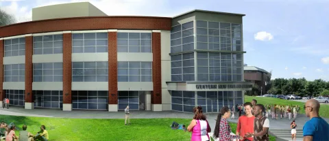 Western New England University campus