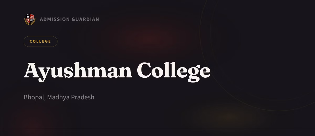 Ayushman College cover photo 1