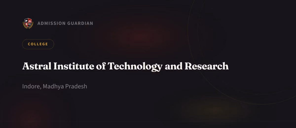 Astral Institute of Technology and Research cover photo 1