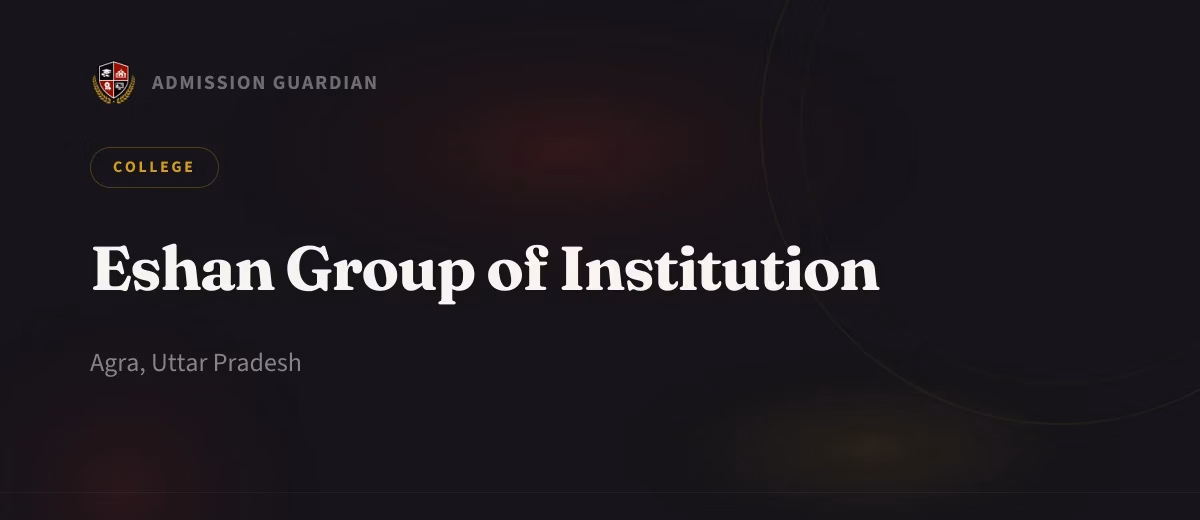Eshan Group of Institution cover photo 1