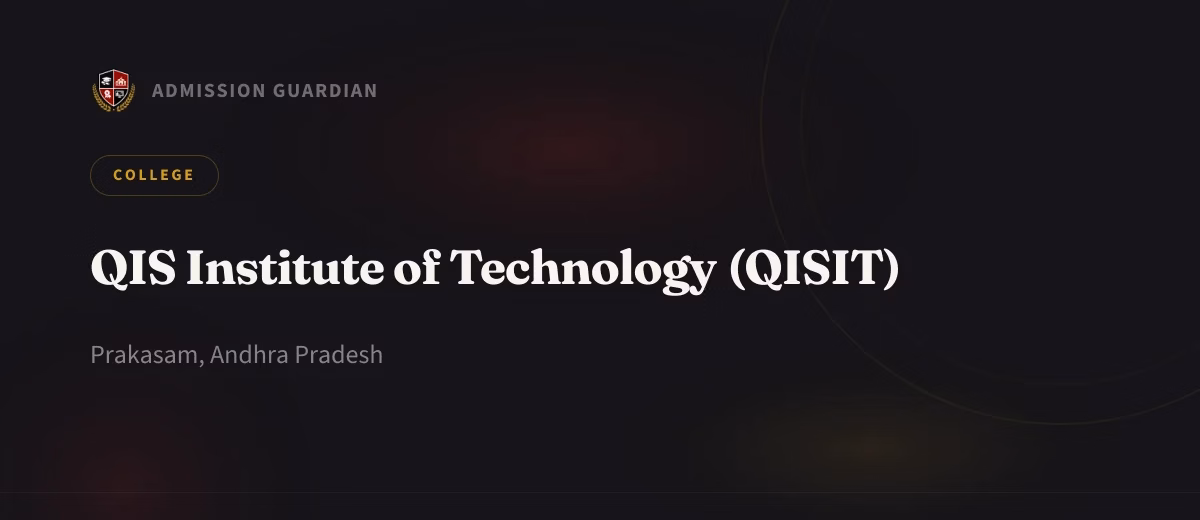 QIS Institute of Technology (QISIT) cover photo 1