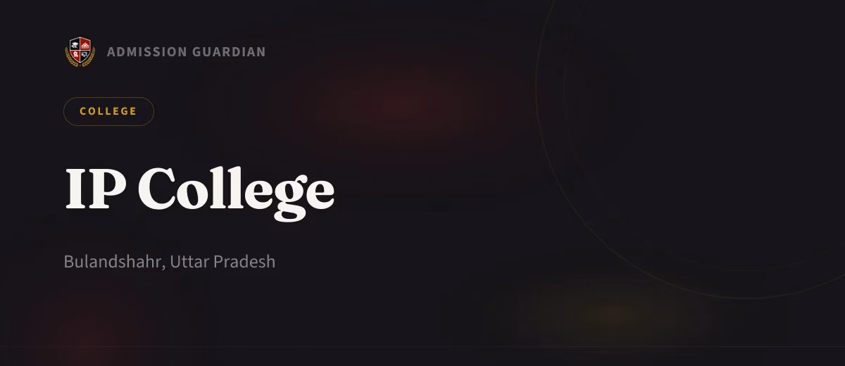 IP College cover photo 1