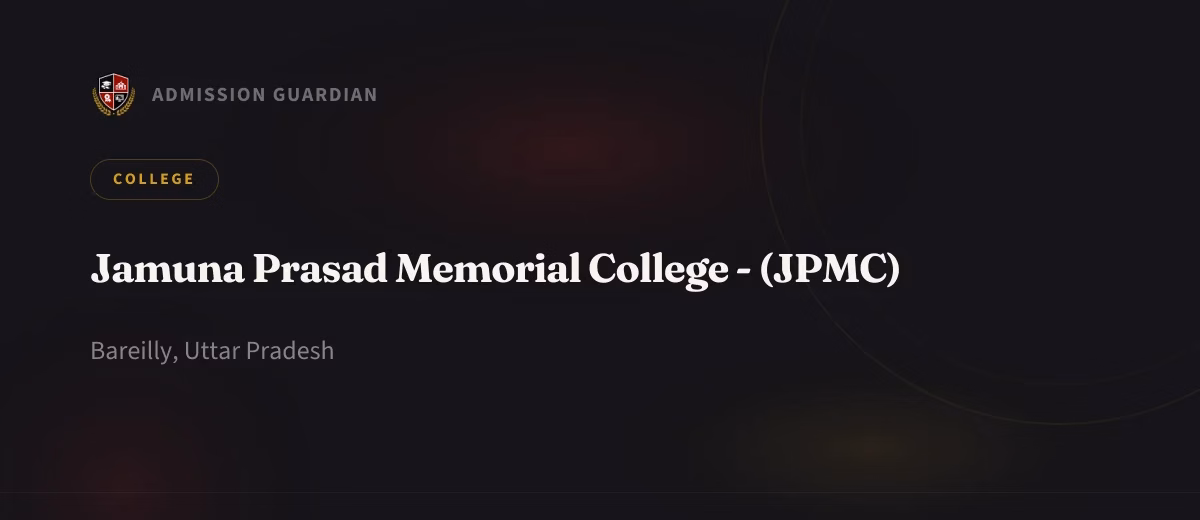 Jamuna Prasad Memorial College - (JPMC) cover photo 1