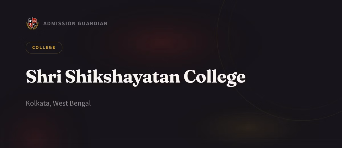 Shri Shikshayatan College cover photo 1