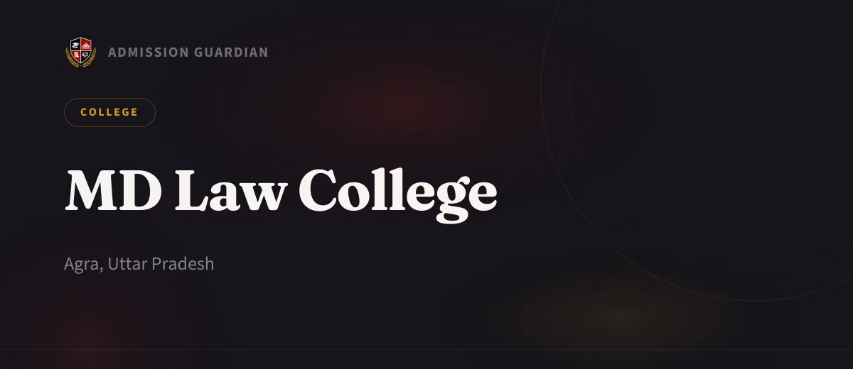 MD Law College cover photo 1