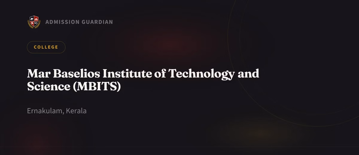 Mar Baselios Institute of Technology and Science (MBITS) cover photo 1