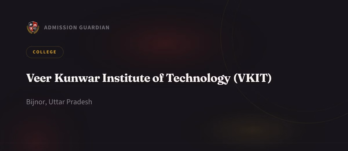 Veer Kunwar Institute of Technology (VKIT) cover photo 1