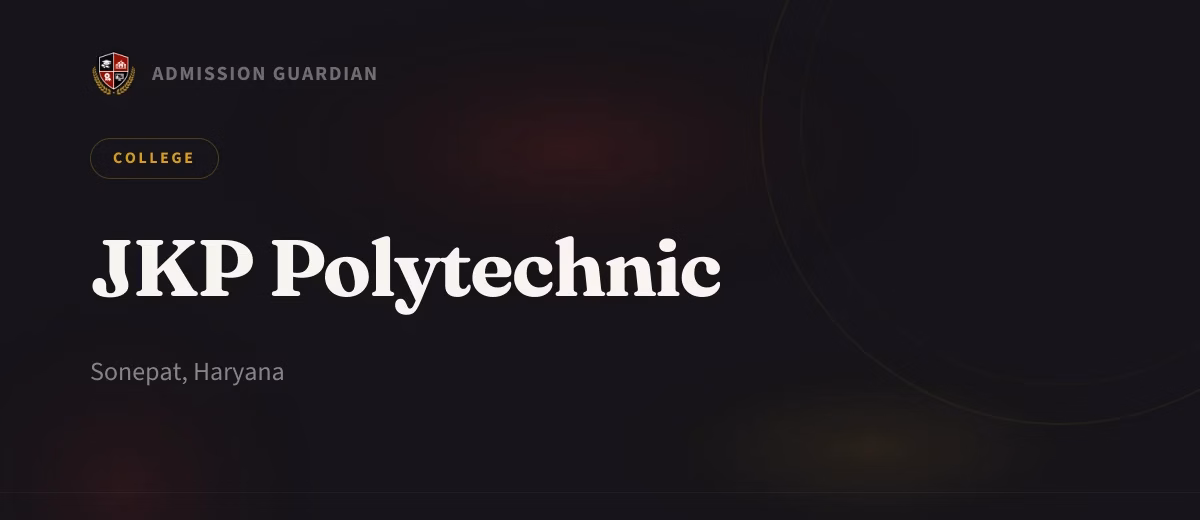 JKP Polytechnic cover photo 1