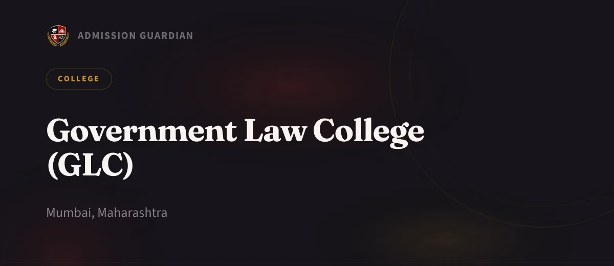 Government Law College (GLC) cover photo 1