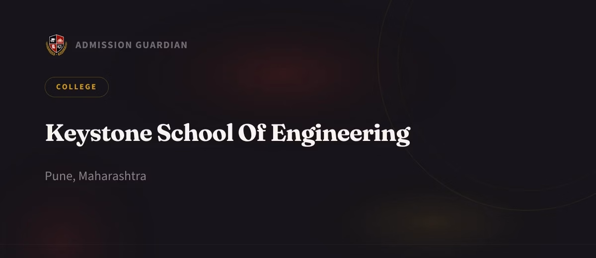 Keystone School Of Engineering cover photo 1