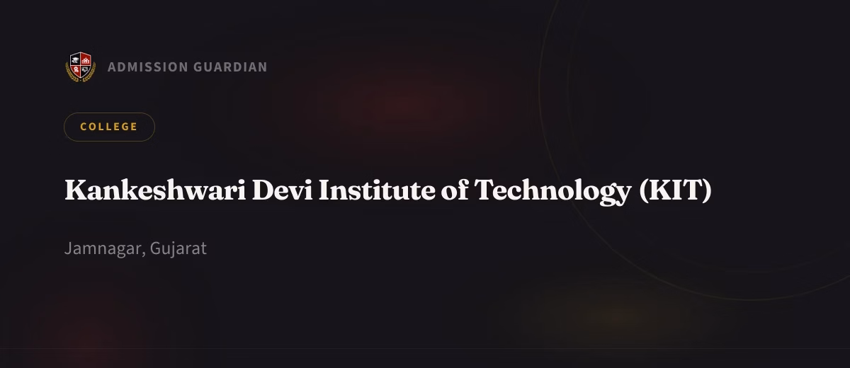 Kankeshwari Devi Institute of Technology (KIT) cover photo 1
