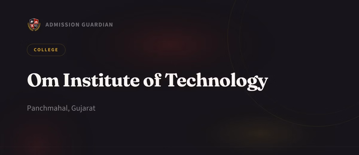 Om Institute of Technology cover photo 1