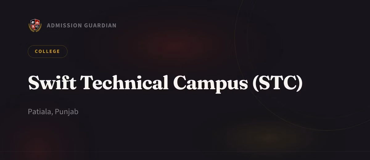 Swift Technical Campus (STC) cover photo 1
