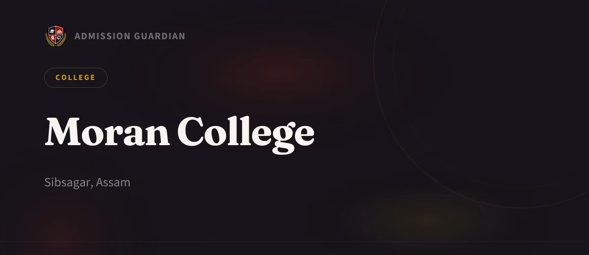 Moran College cover photo 1