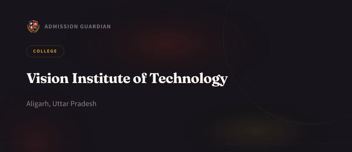 Vision Institute of Technology cover photo 1