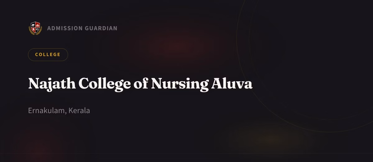 Najath College of Nursing Aluva cover photo 1