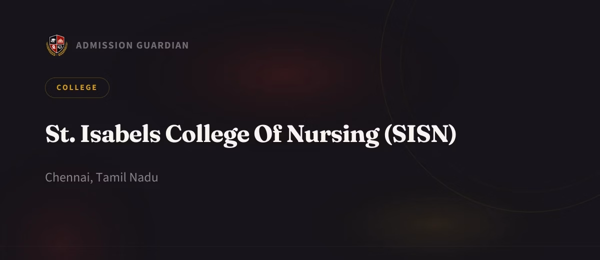 St. Isabels College Of Nursing (SISN) cover photo 1