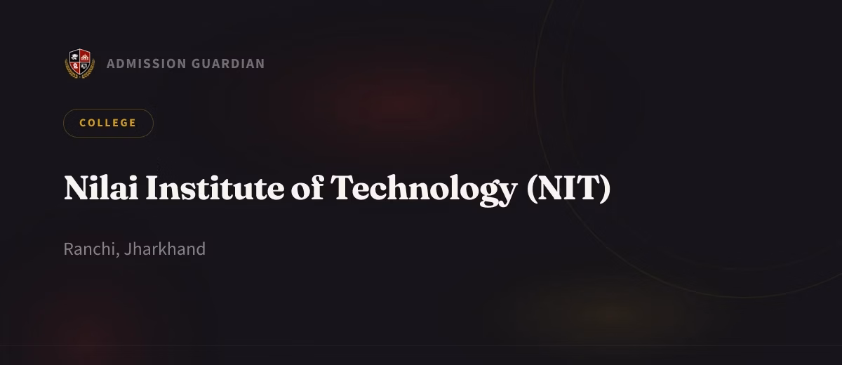 Nilai Institute of Technology (NIT) cover photo 1