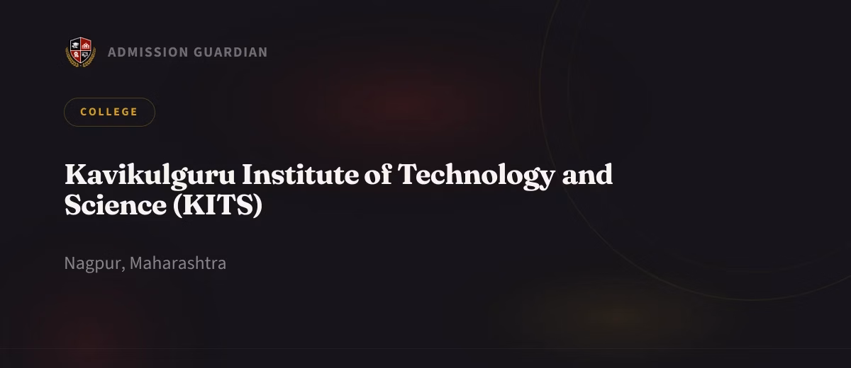 Kavikulguru Institute of Technology and Science (KITS) cover photo 1