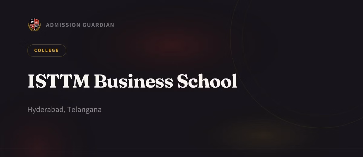 ISTTM Business School cover photo 1
