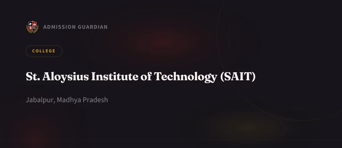 St. Aloysius Institute of Technology (SAIT) cover photo 1
