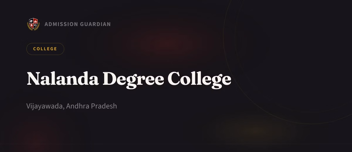 Nalanda Degree College cover photo 1