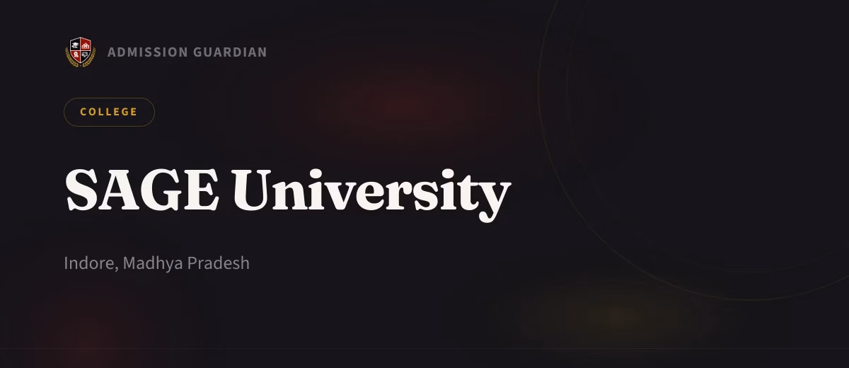 SAGE University cover photo 1