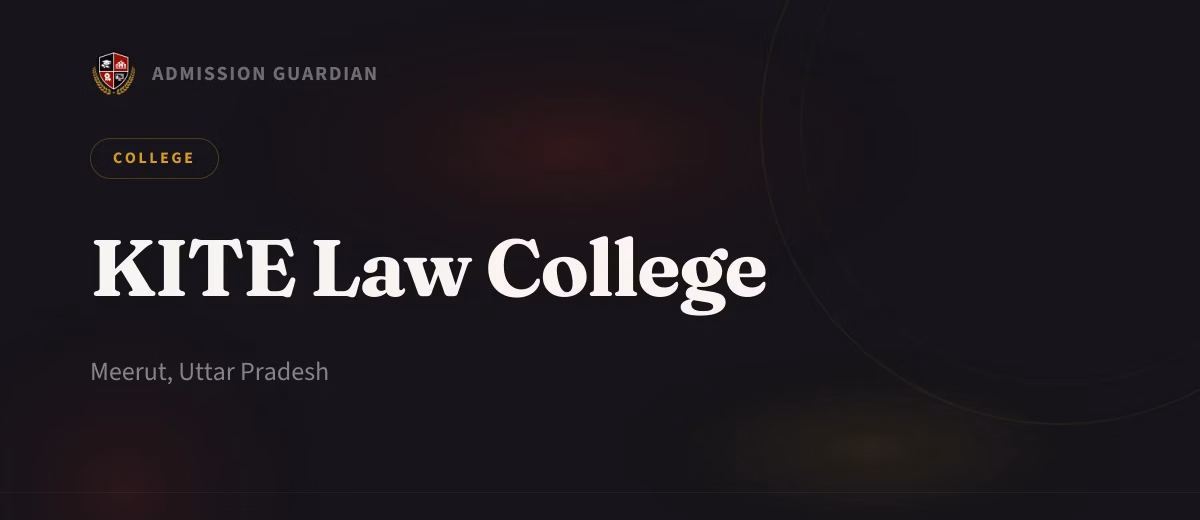 KITE Law College cover photo 1