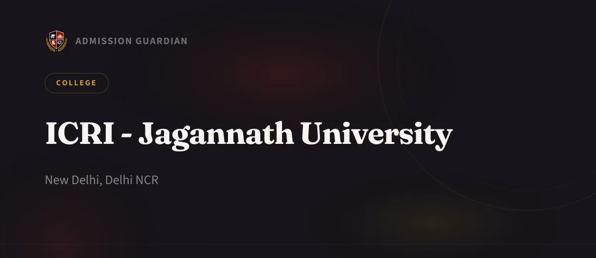 ICRI - Jagannath University cover photo 1