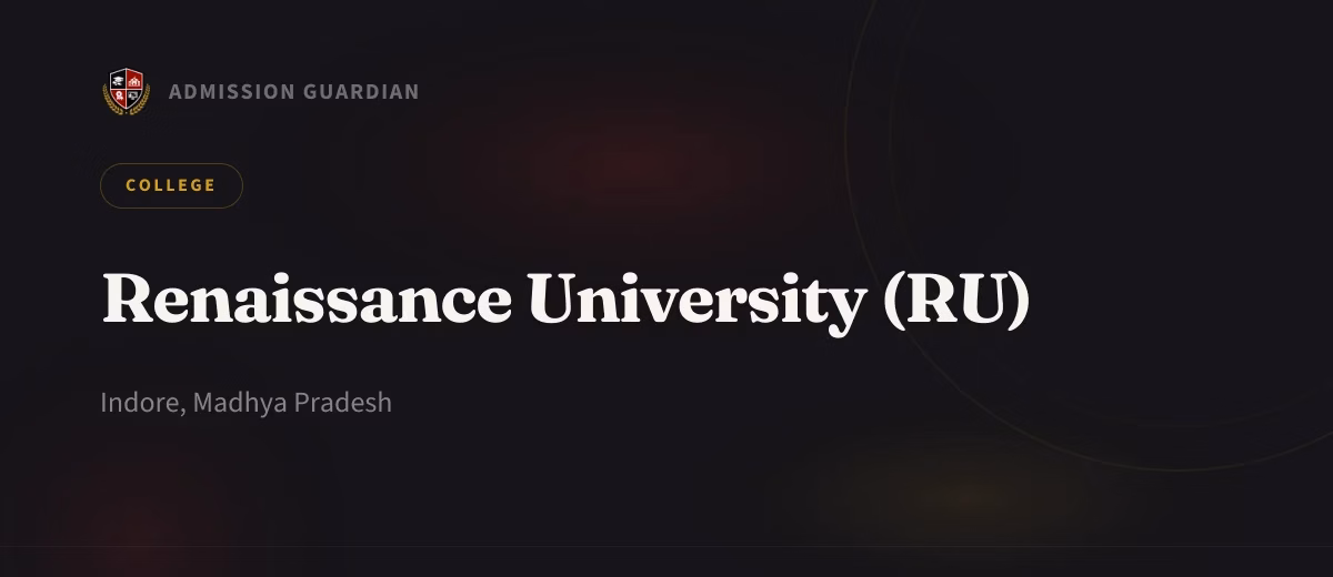 Renaissance University (RU) cover photo 1