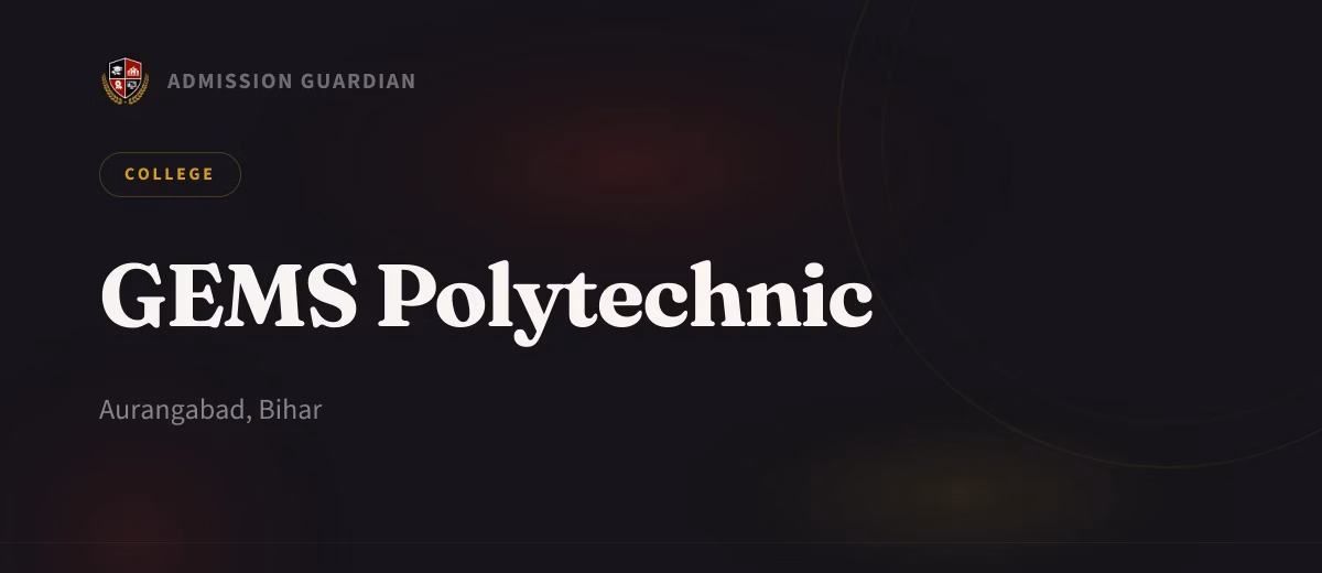 GEMS Polytechnic cover photo 1
