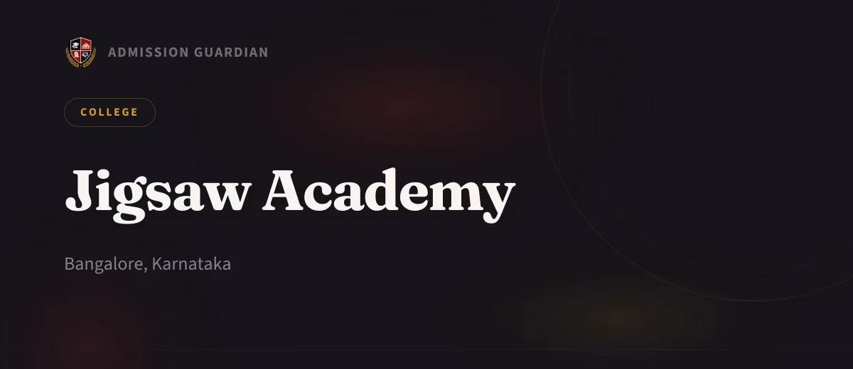Jigsaw Academy cover photo 1