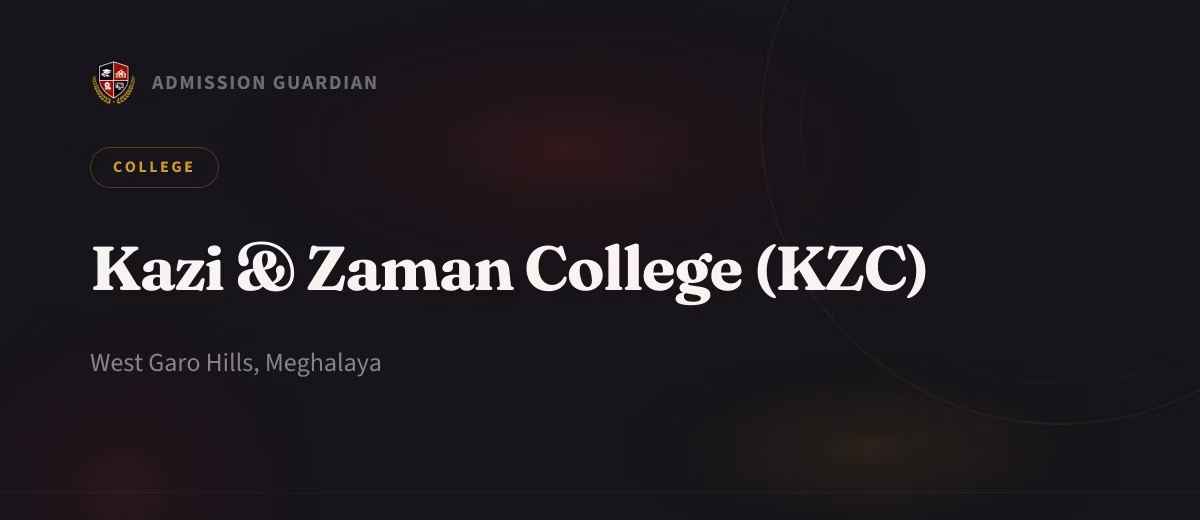 Kazi & Zaman College (KZC) cover photo 1