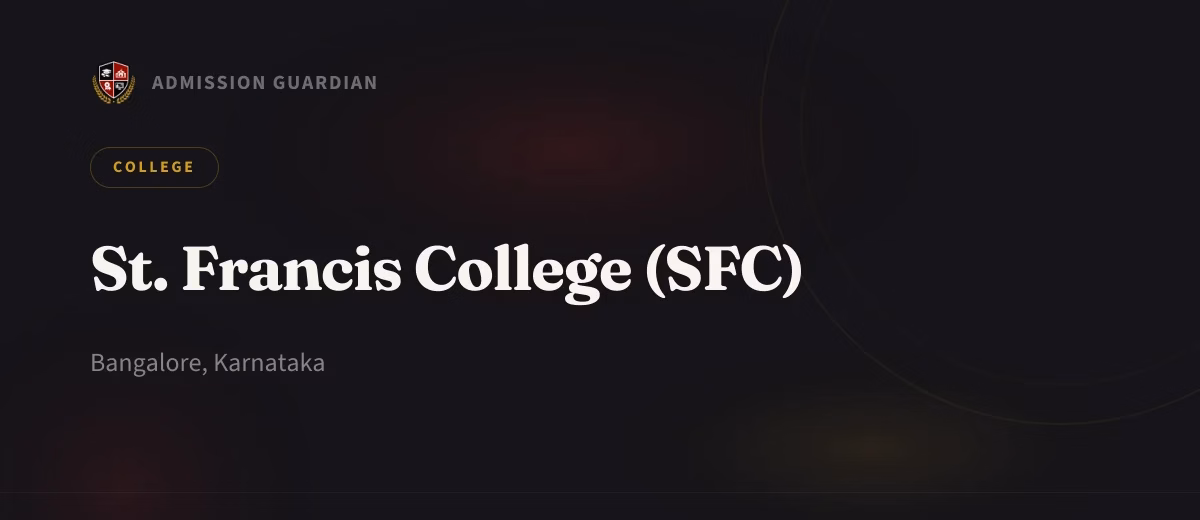 St. Francis College (SFC) cover photo 1