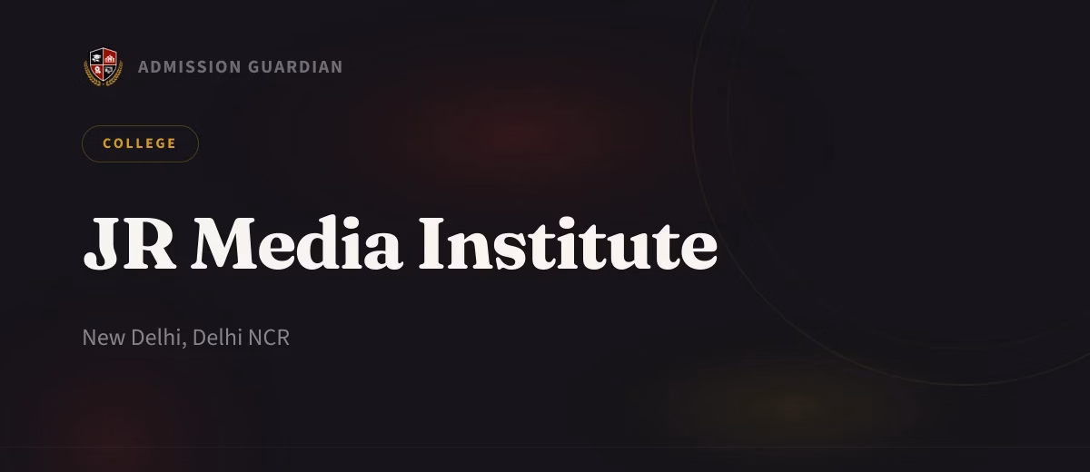 JR Media Institute cover photo 1