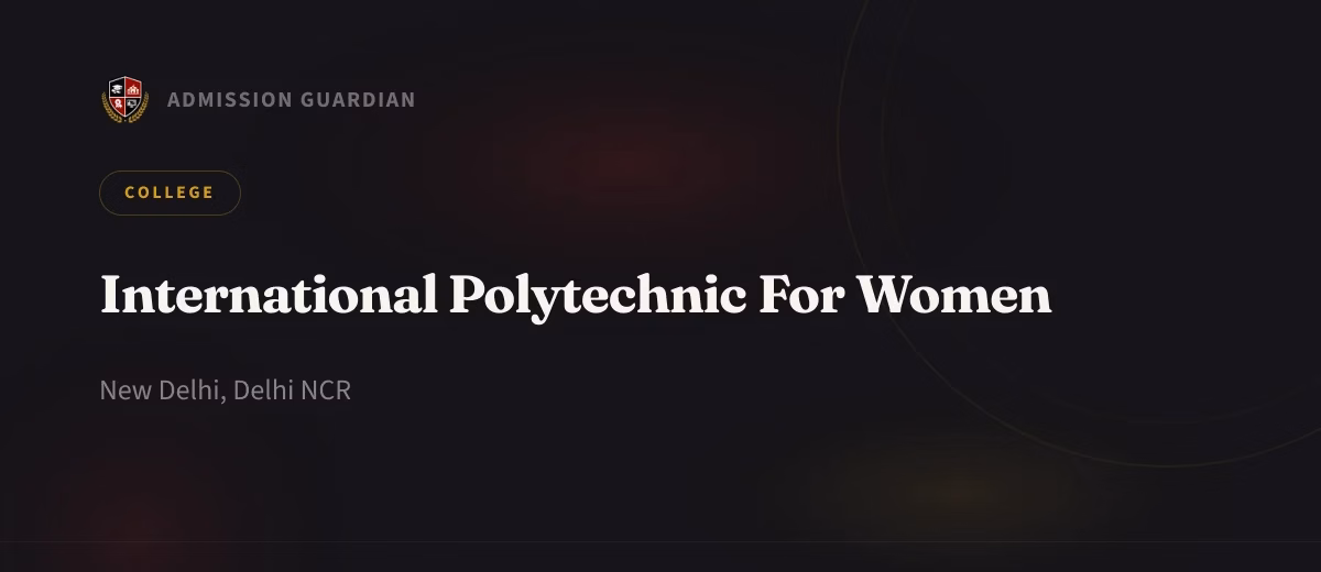 International Polytechnic For Women cover photo 1