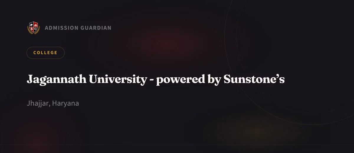 Jagannath University - powered by Sunstone’s cover photo 1