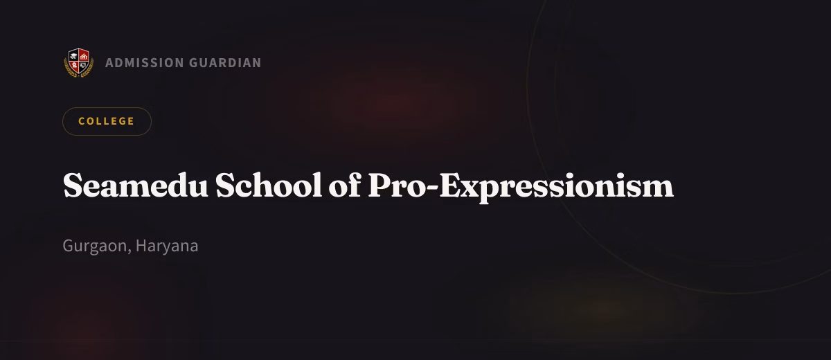 Seamedu School of Pro-Expressionism cover photo 1