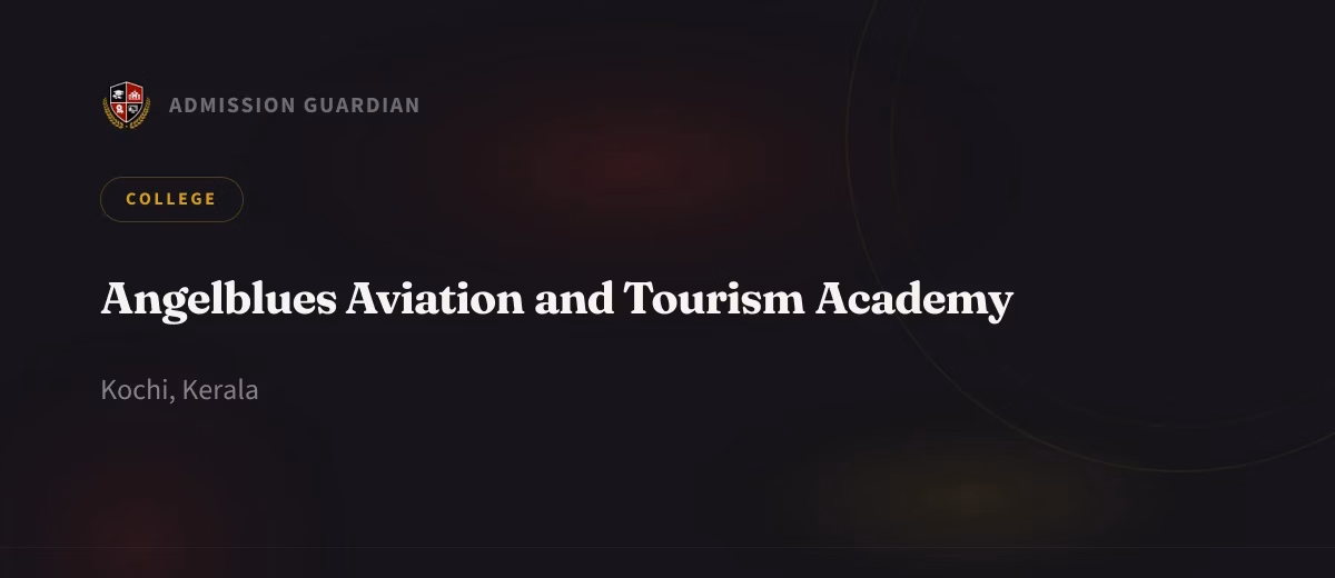 Angelblues Aviation and Tourism Academy cover photo 1
